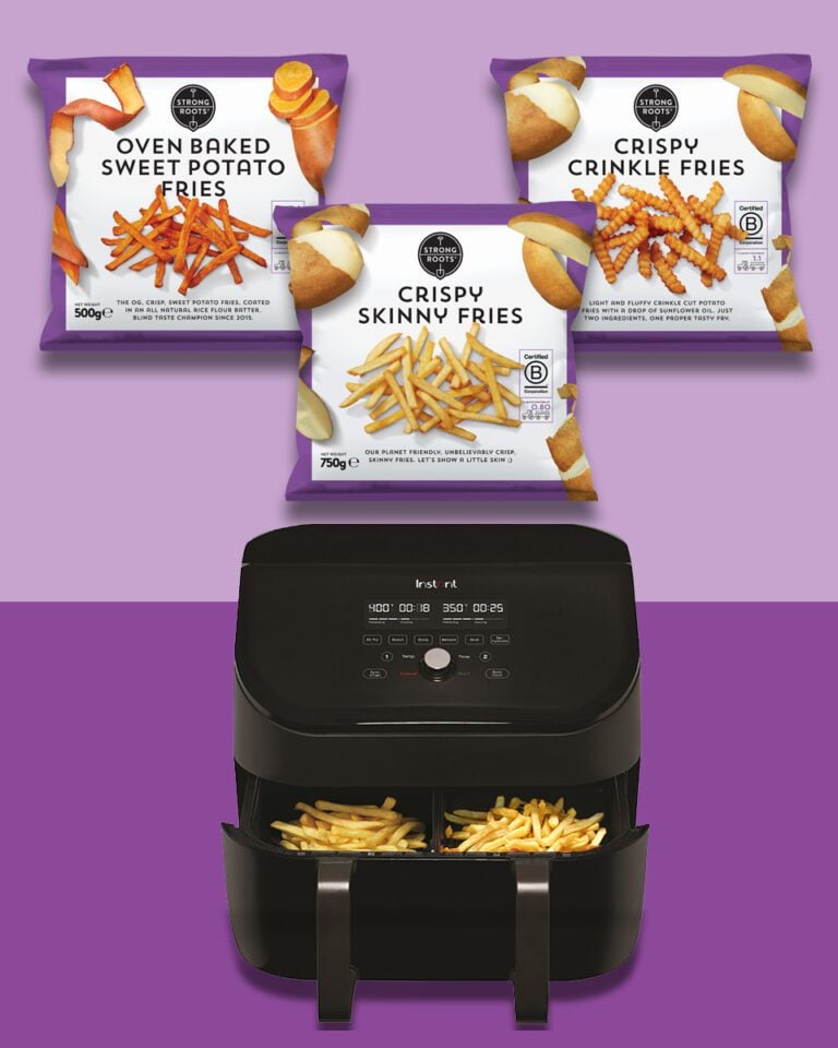 Win an air fryer and two-month supply of Strong Roots worth £500