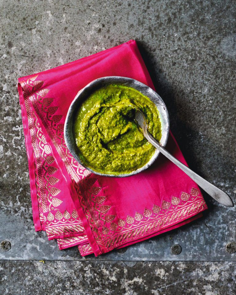 Green chutney - delicious. magazine