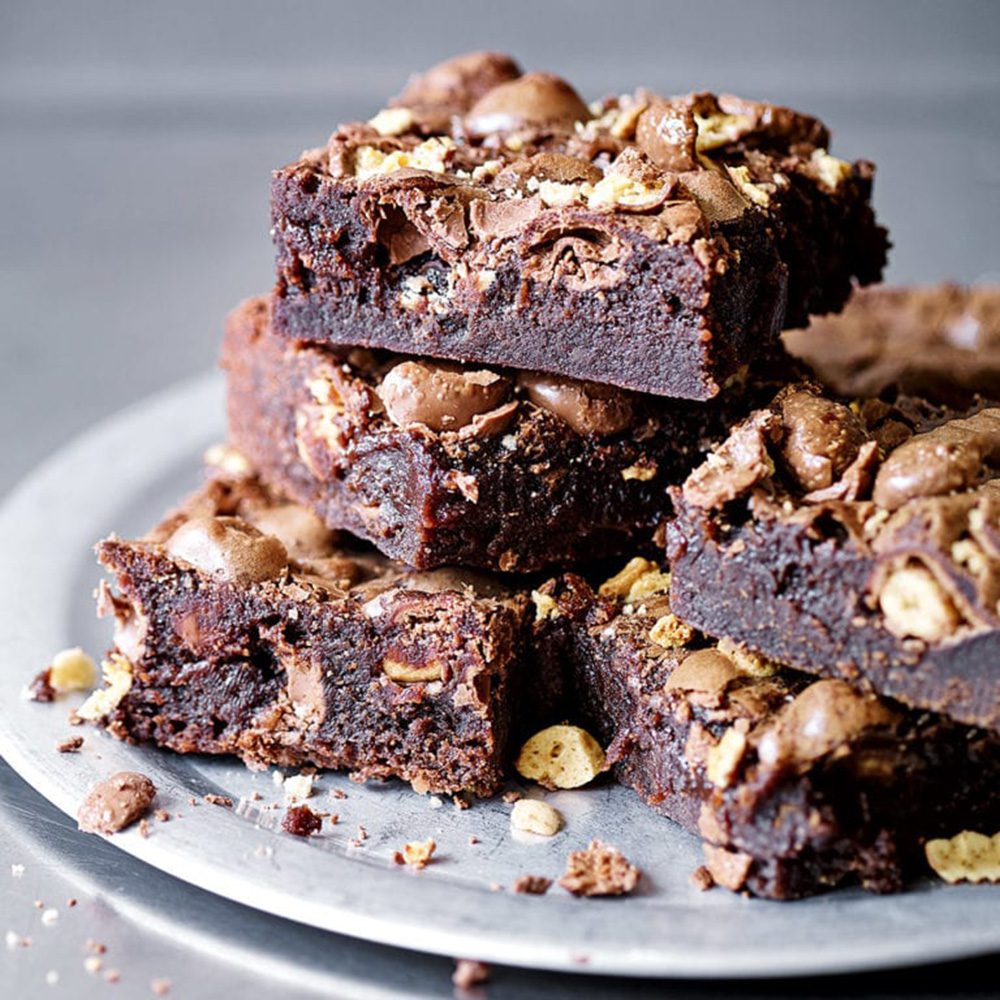 Malteser brownies