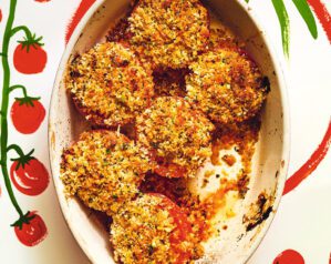 le marche-style baked tomatoes