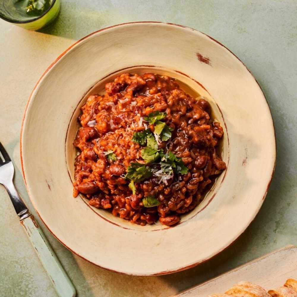 Panissa (rice and beans)