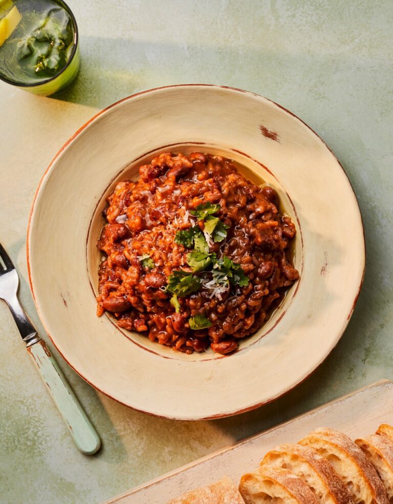 Panissa (Piedmontese rice and beans)