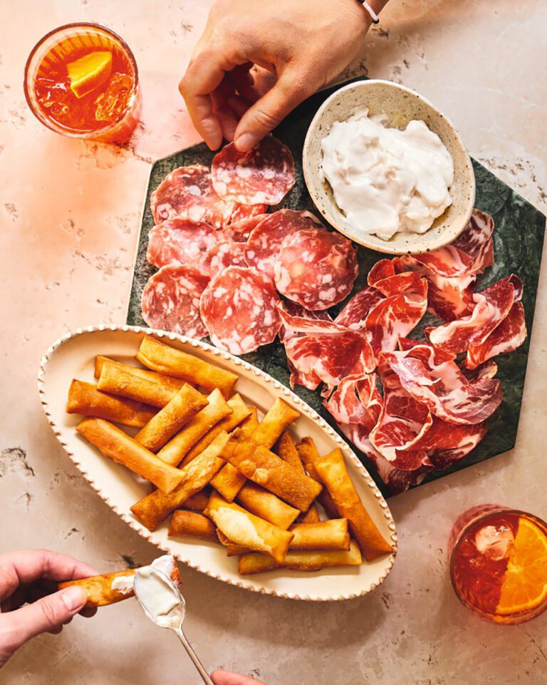 Angela Hartnett’s gnocco fritto (deep-fried pasta)