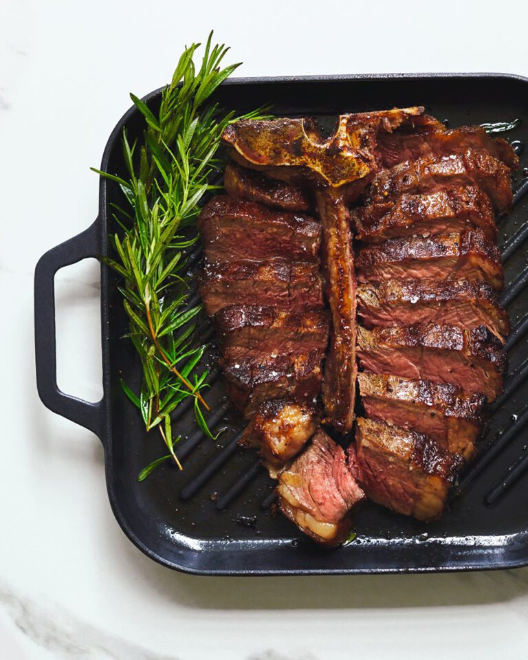 Bistecca alla fiorentina (florentine porterhouse steak)