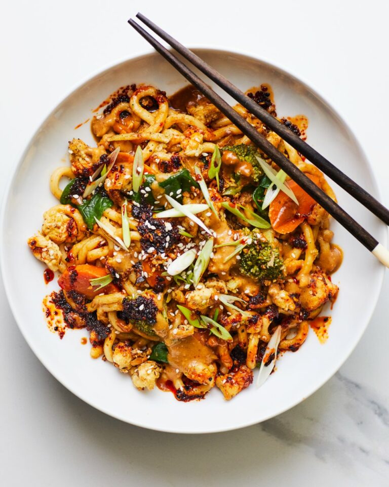 Max La Manna’s peanut butter jar noodles