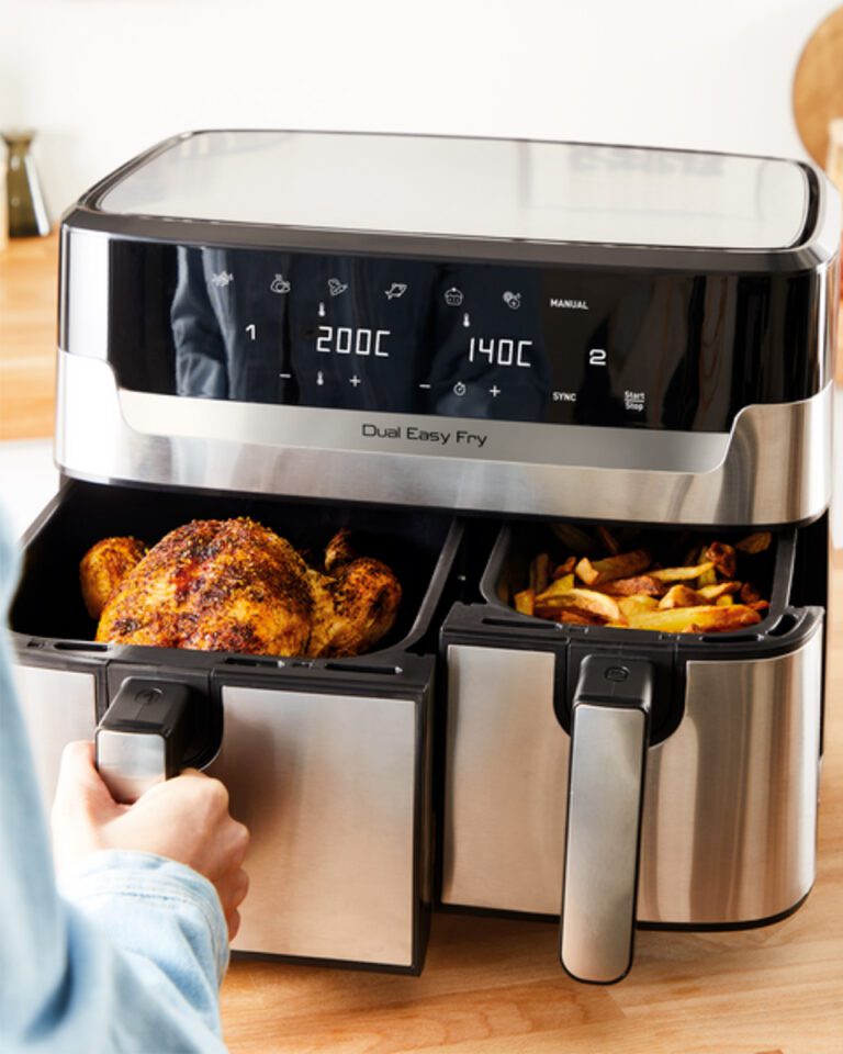 delicious. reviews: Tefal Easy Fry Dual Air Fryer & Grill