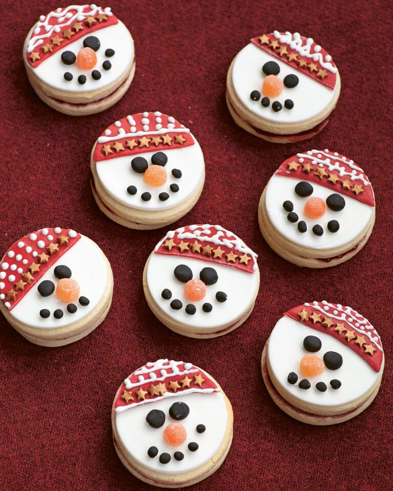 Snowman empire biscuits