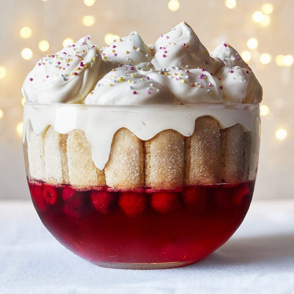 Traditional English trifle