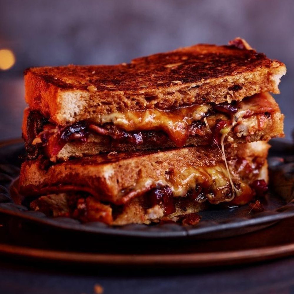 Ultimate Christmas leftovers sarnie