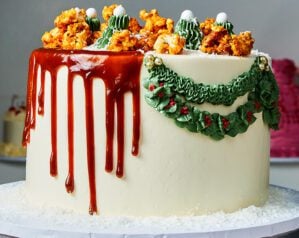 Five magical Christmas cake decoration ideas by Lily Vanilli