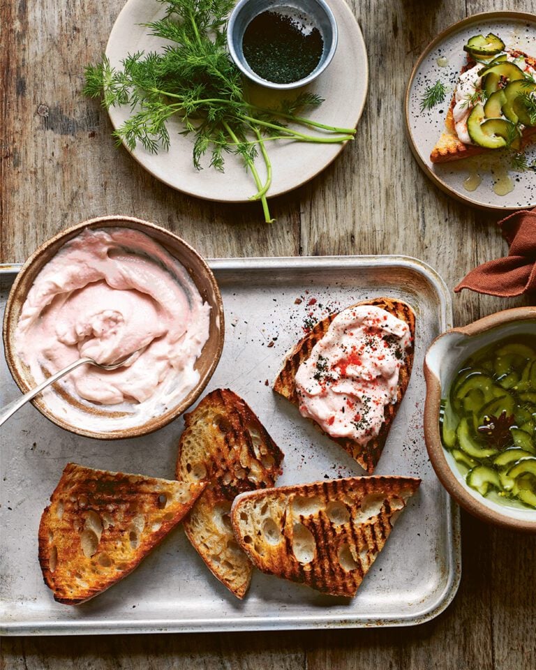 Paul Ainsworth’s The Mariners taramasalata on toast